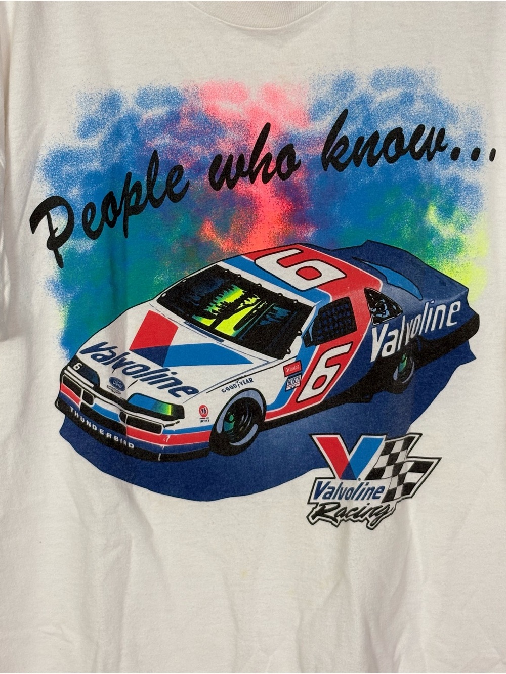 VTG 1994 Valvoline Racing T-shirt XL Single Stitch Indy Toronto Vancouver